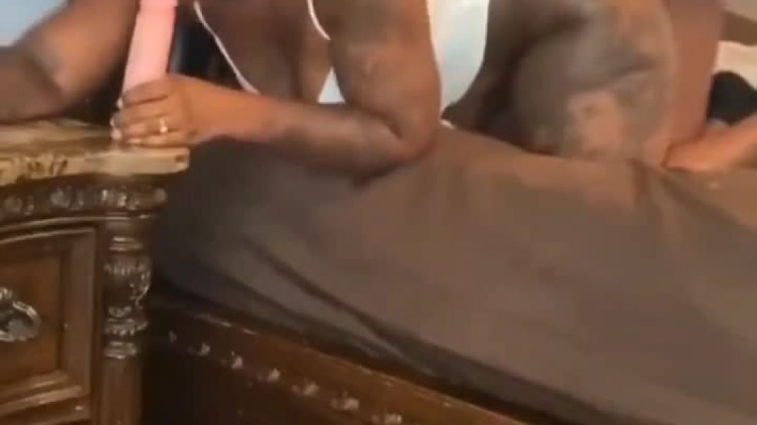 ⁣One dick doesn't  satisfy  her