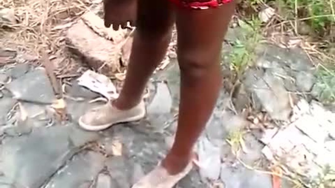 Prostitute showing sample