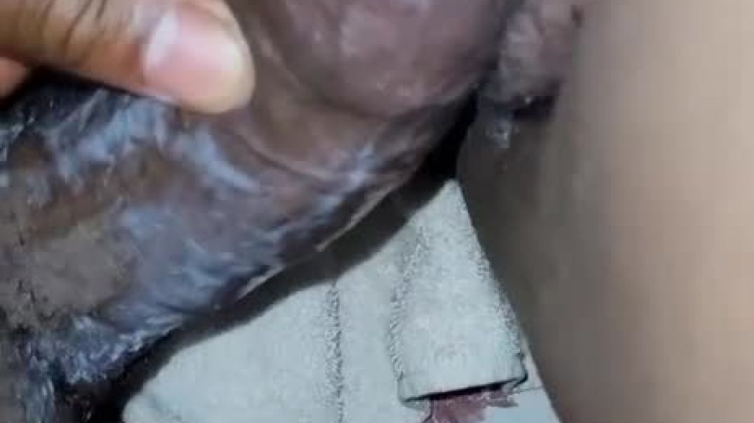 Wet pussy makes me cum